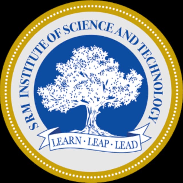 SRM Institute of Science and Technology logo