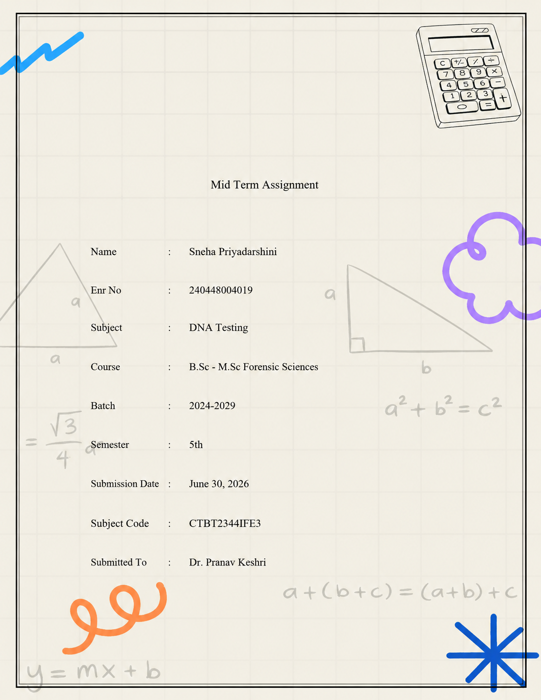 Math Notebook Preview