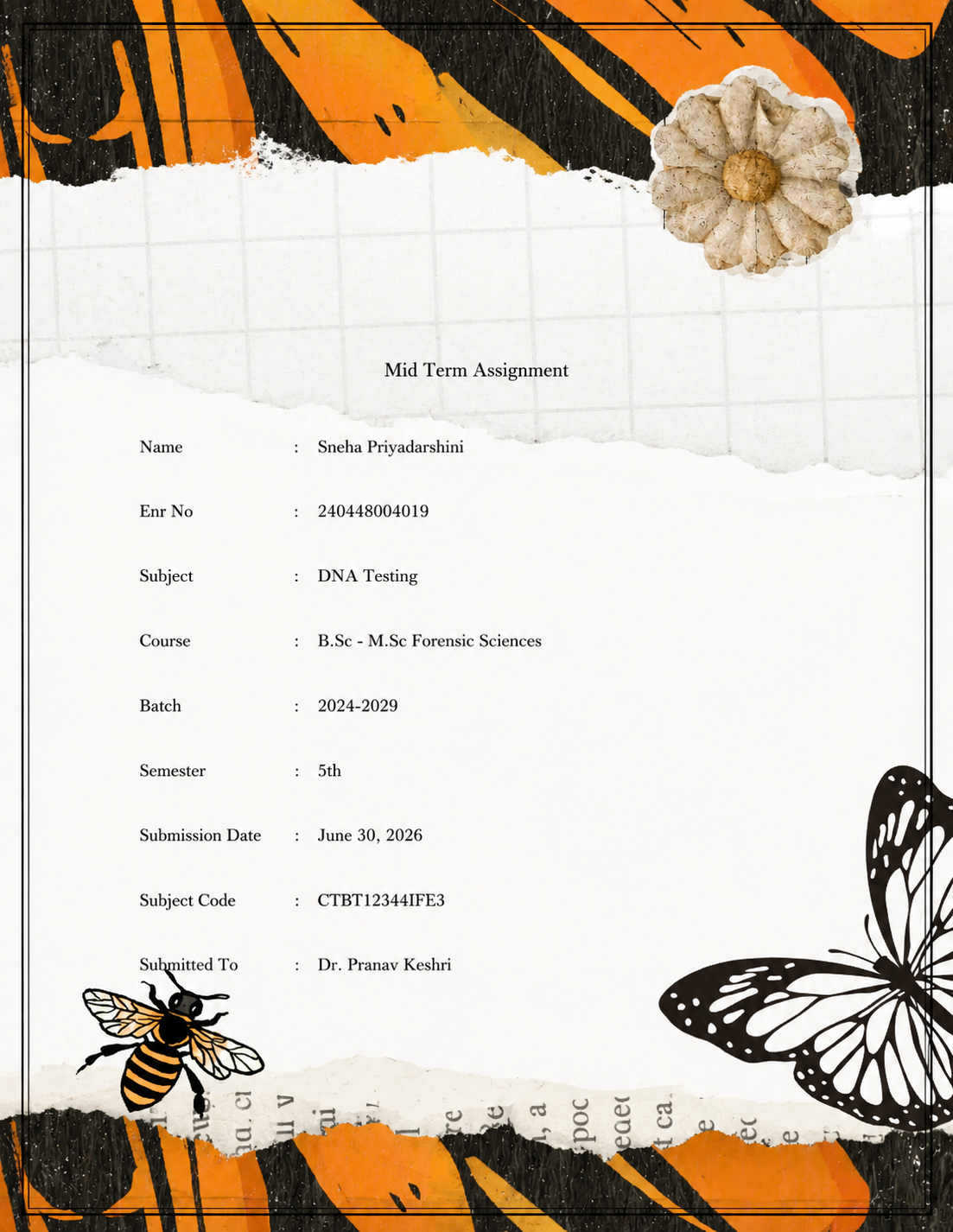Scrapbook Biology Preview